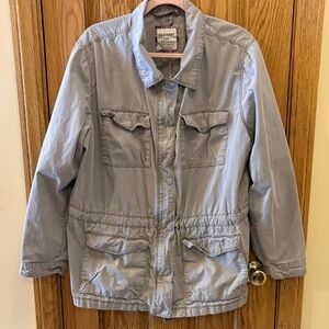 Old Navy Gray/Beige Utility Jacket
